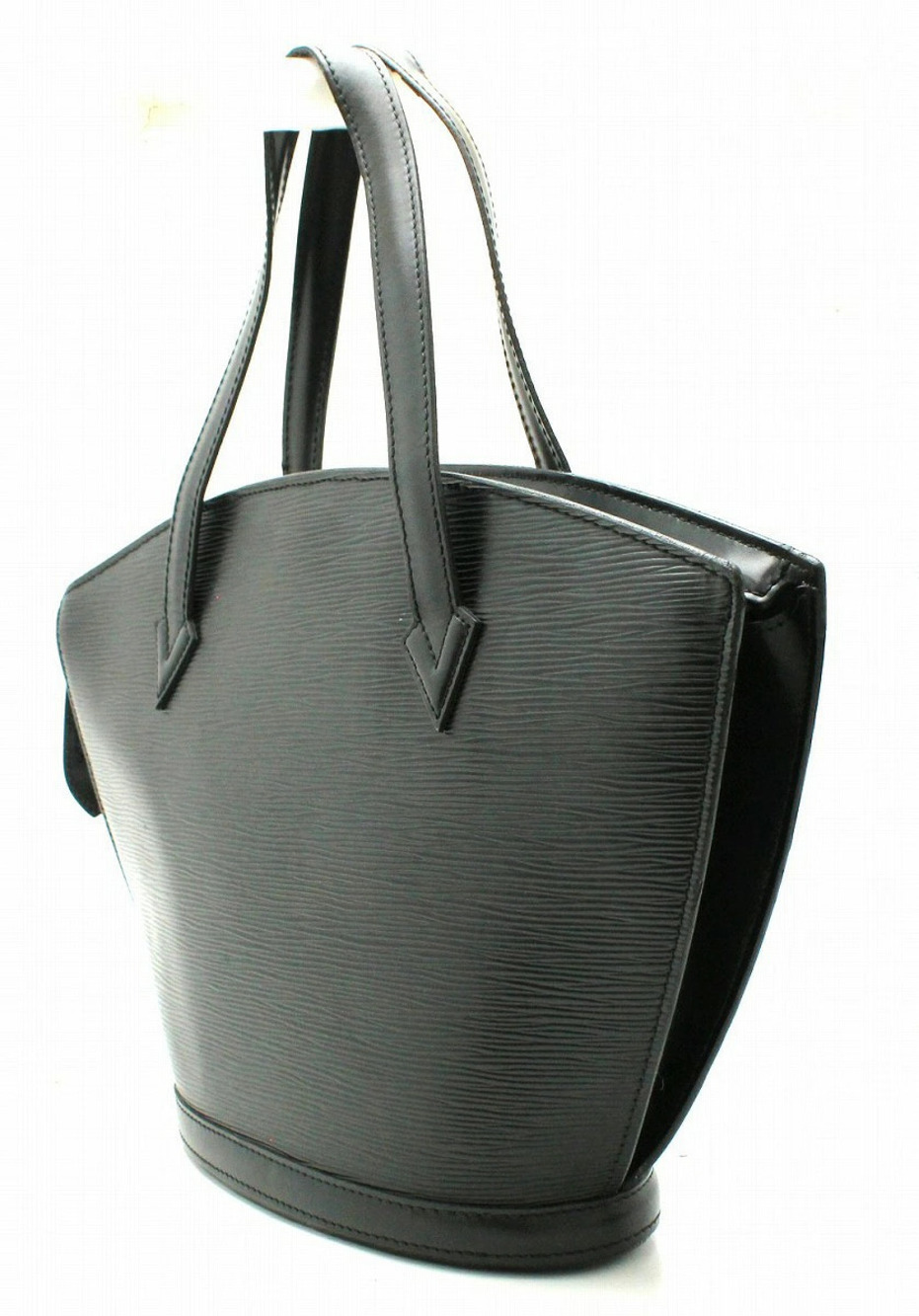 Louis Vuitton Epi Black Leather Jacques Noir Shoulder Handbag Bag Saint